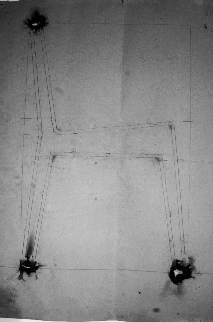 Prototype - Fabrication : La Chaise Rien à Cacher par Hugo Delautre