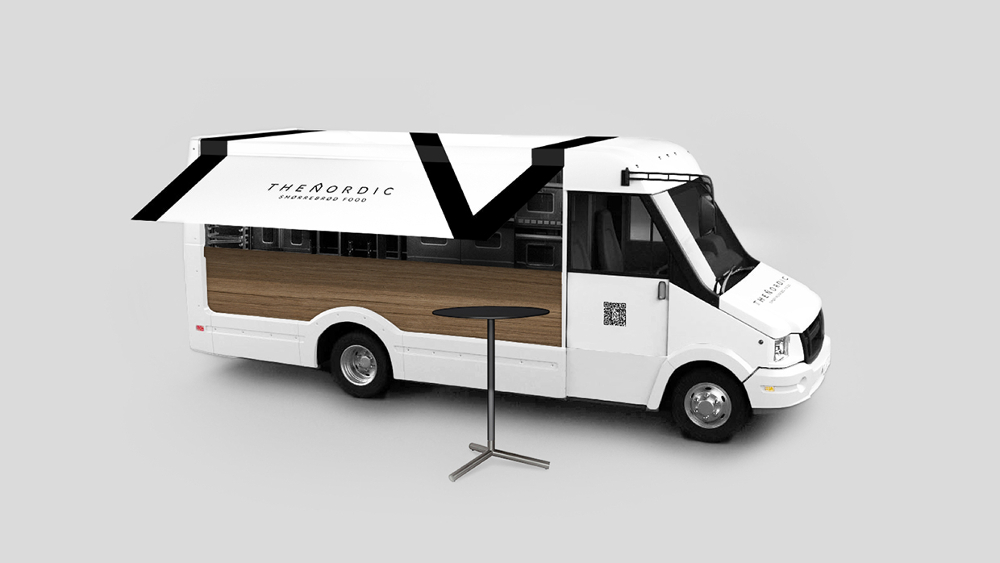 A emporter : The Nordic, le concept chic et gourmet pour un food truck scandinave de Alexandre Pietra
