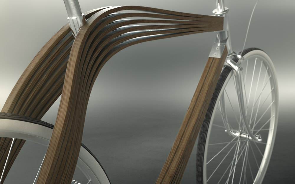 AERO Bike vélo en bois composite