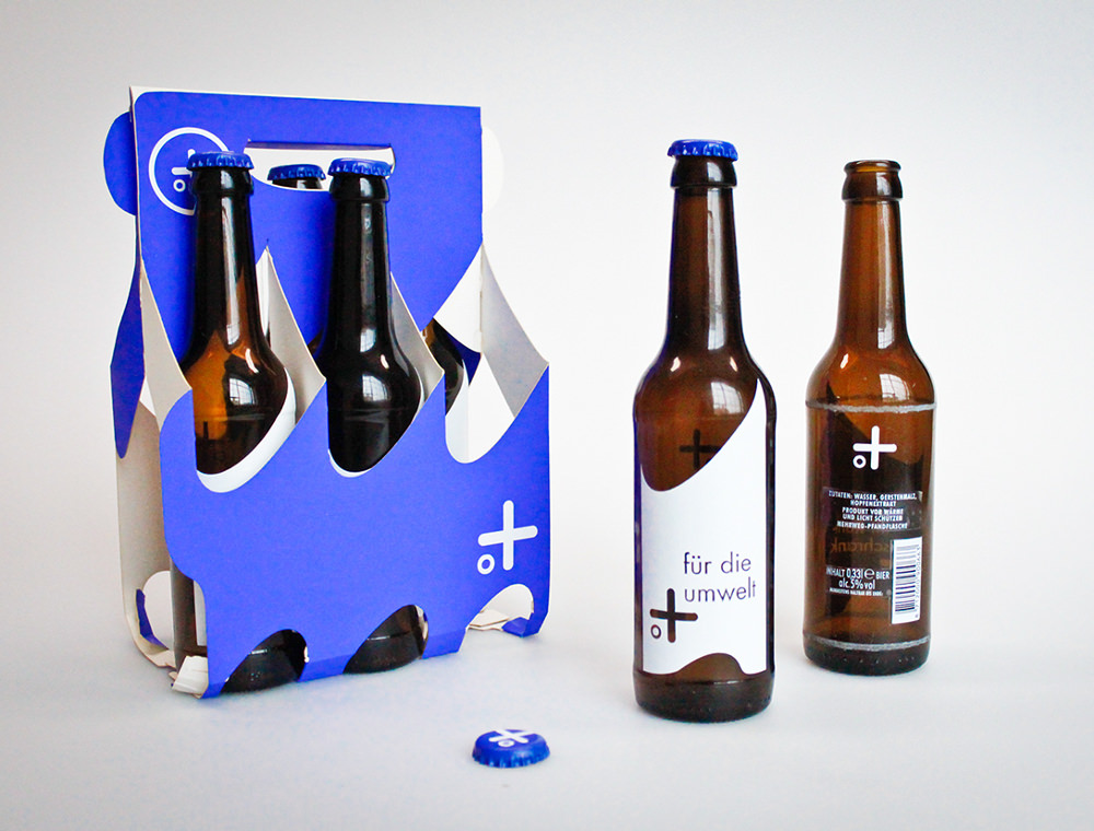 Meerbier par Alessia Sistori, une marque de bière et un packaging écologique