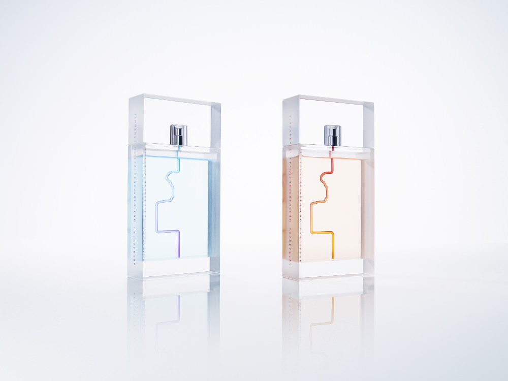 Packaging : Le flocon de parfum Fandango par Nendo