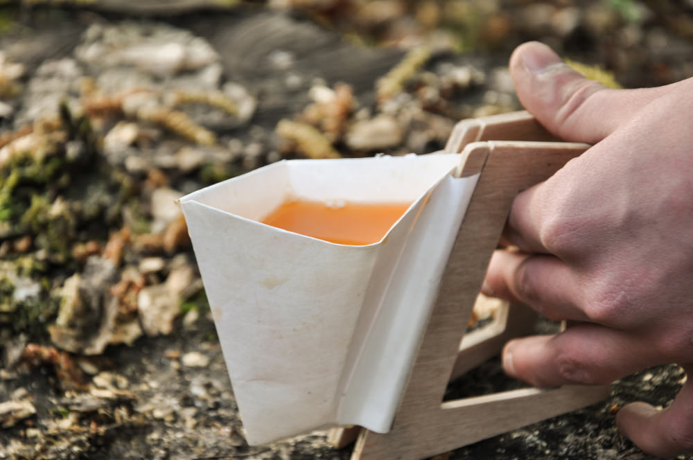 Packaging : Cup n'go tasse nomade en tyvek par Paulin Giret