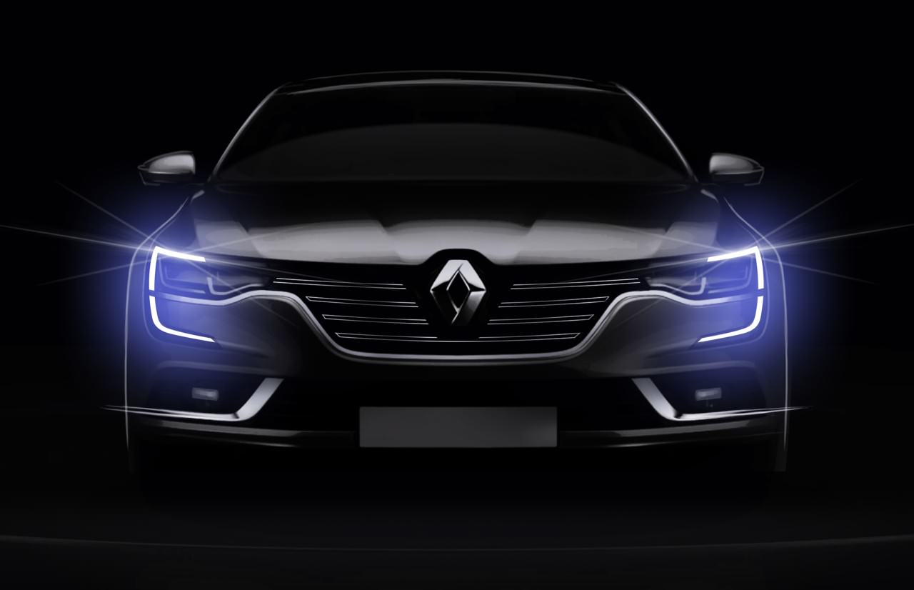 Conception - Renault Talisman - Signature visuelle - Phares à LED