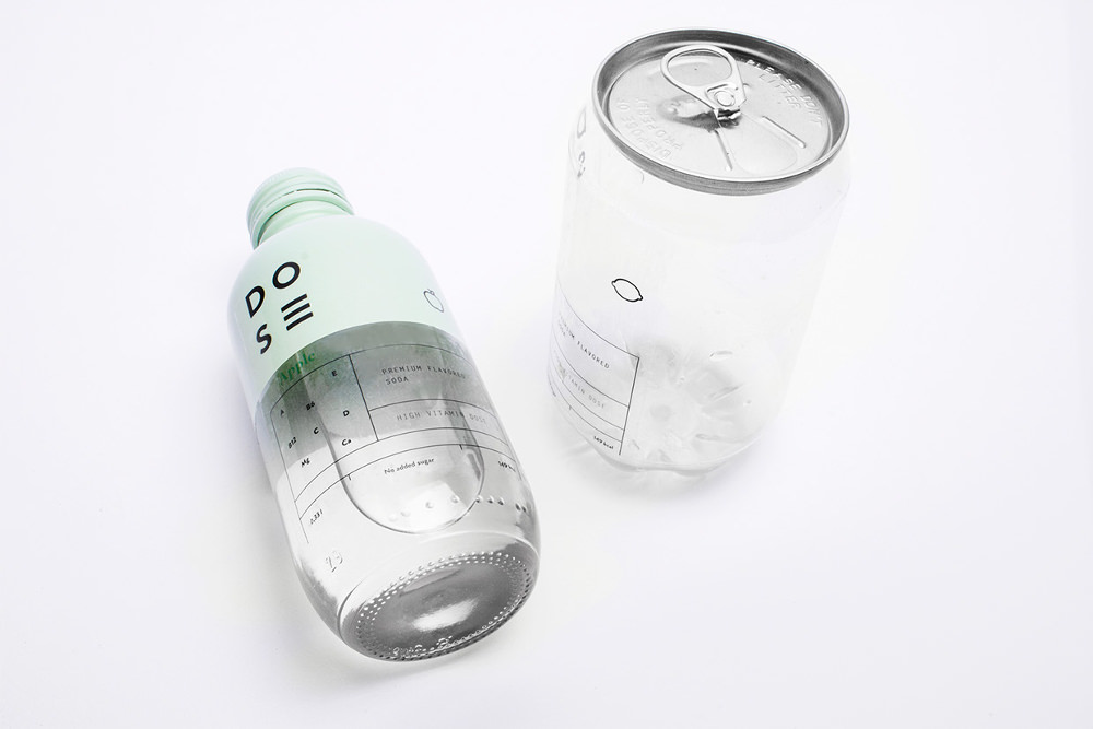 Packaging : DOSE soda exercice inversé par Nora Kaszanyi