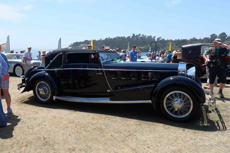 Isotta Fraschini Tipo 8A de 1924 élue “Best of Show” de la 65ème édition du Concours d'Élégance de Pebble Beach.