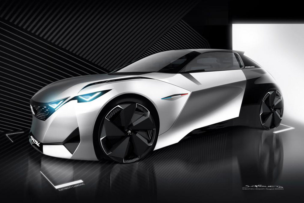 FRACTAL nouveau concept car Peugeot