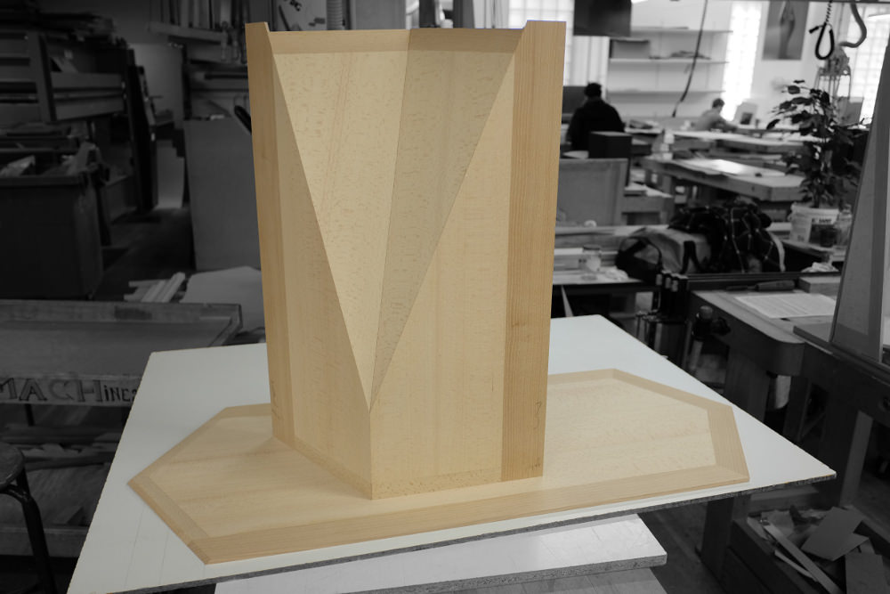 Fabrication - Atelier - PROJET ÉTUDIANT : Native Bureau extensible par Adrien Leroux