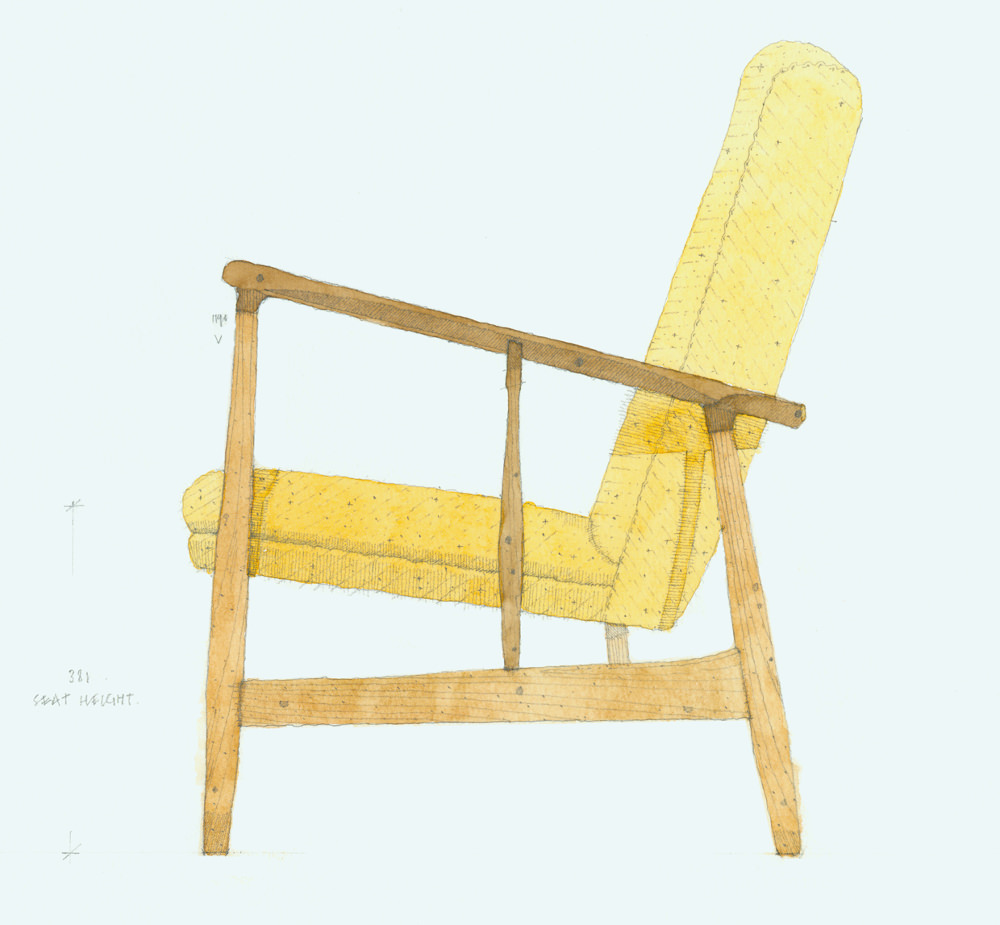Aarhus fauteuil design James Corboy