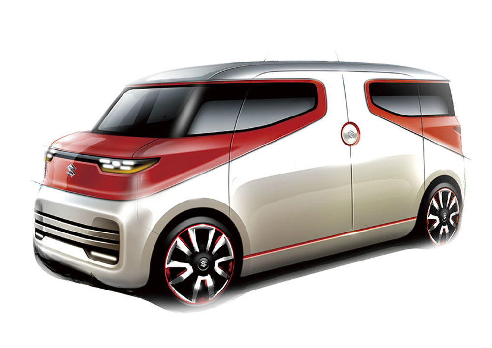 Sketch conception - Suzuki Air Triser Concept