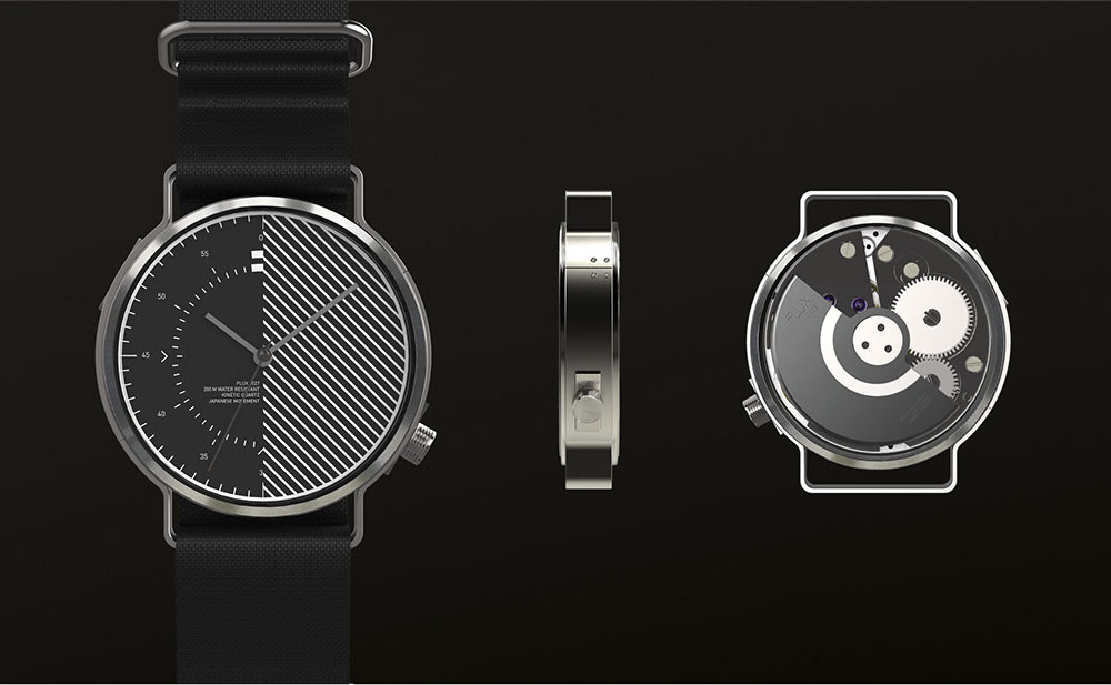 FLUX 4027 watch design David Verchick