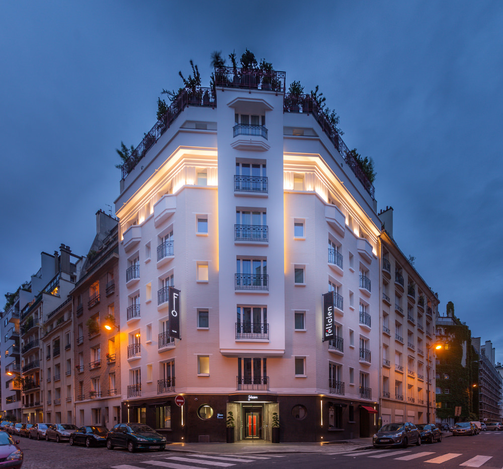 Hôtels design Paris : Hôtel Félicien par Olivier Lapidus