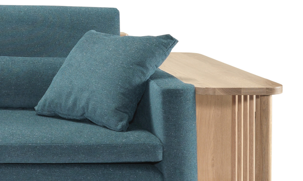 SCAFFOLD design sofa par André Teoman Studio pour Wewood