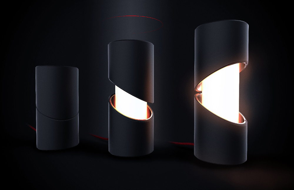 Duality lampe rotation par HJC Design