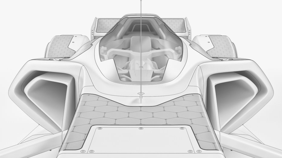 McLaren MP4-X Formule 1 du futur