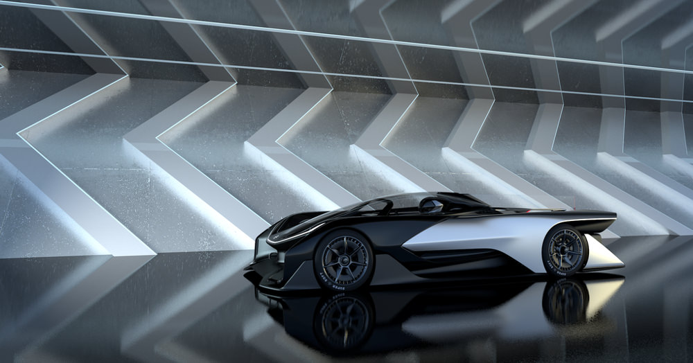 Faraday Future FFZERO1 concept car futuriste