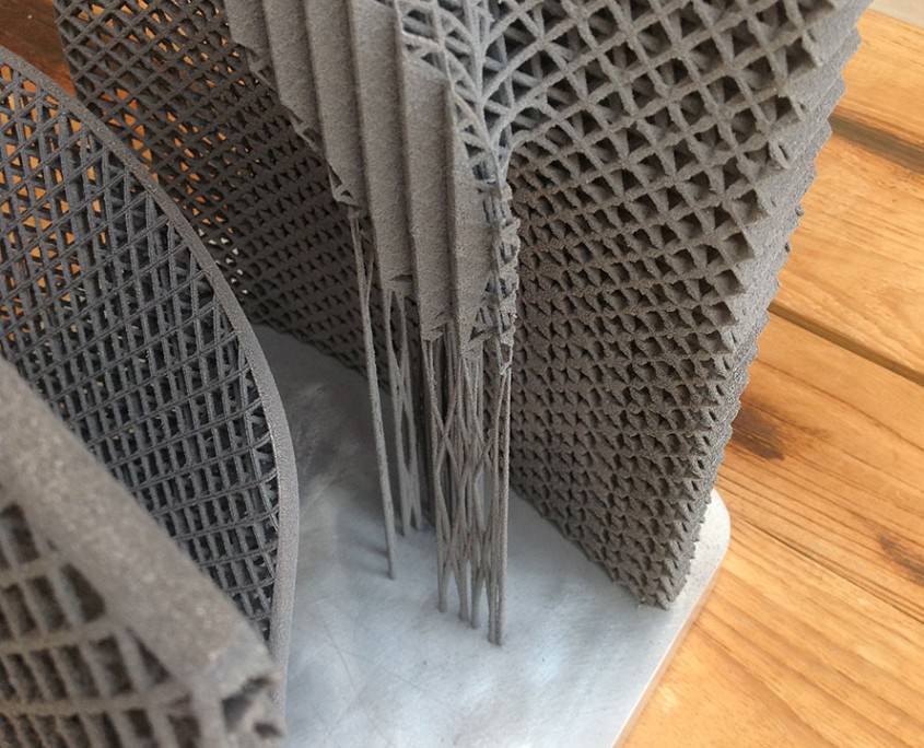Aluminum Gradient Chair par Joris Laarman