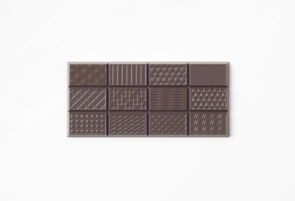 Chocolatexturebar le goût par la texture par Nendo