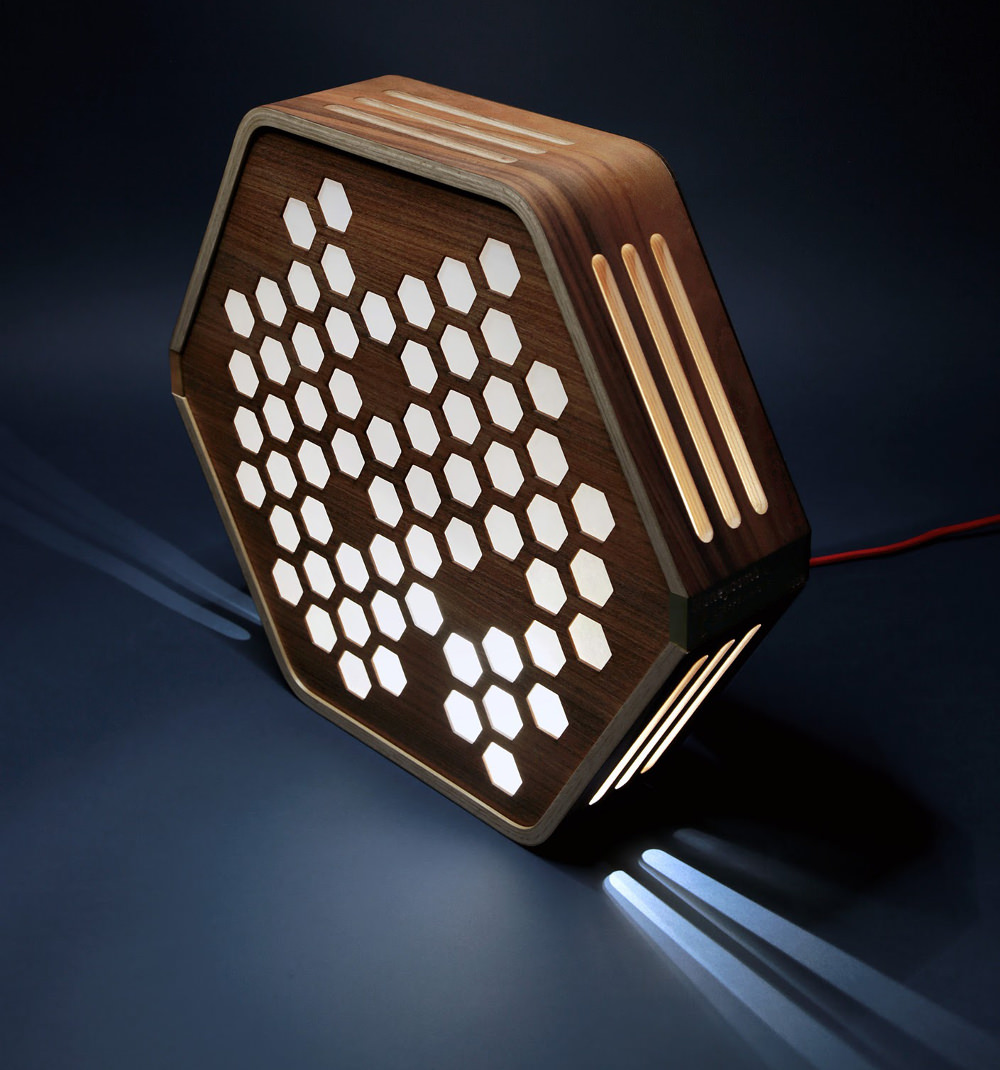 Honeycomb luminaire STEPPENWOLF DESIGN