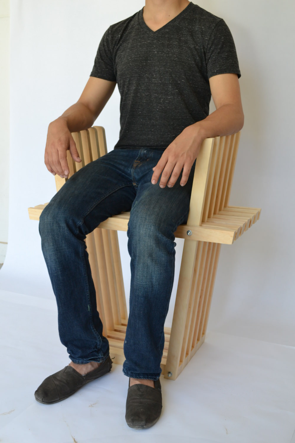 Projet étudiant : Reciprocity Chair double jeu par Aaron Wheeler