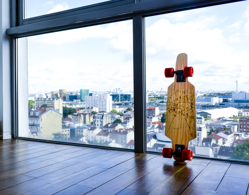 CONCOURS : Skateboard Aster fibre de Lin à GAGNER
