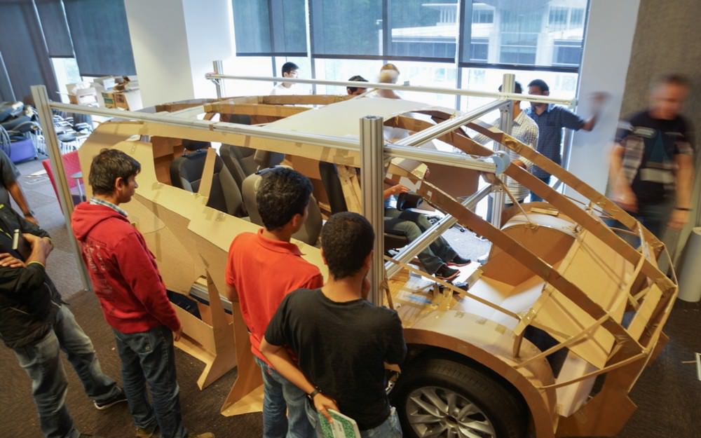 Projet étudiant : Toyota uBox Concept