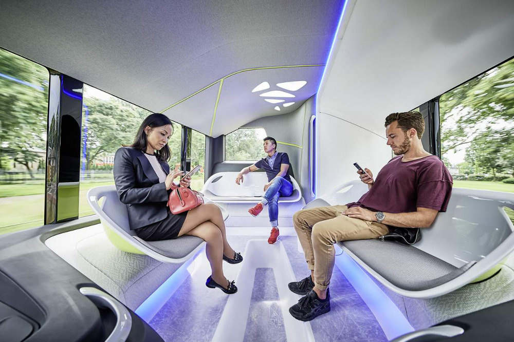 CityPilot : Le bus autonome par Mercedes