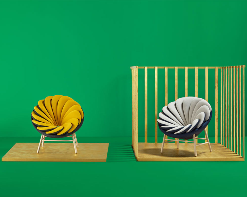Le fauteuil Quetzal par Marc Venot