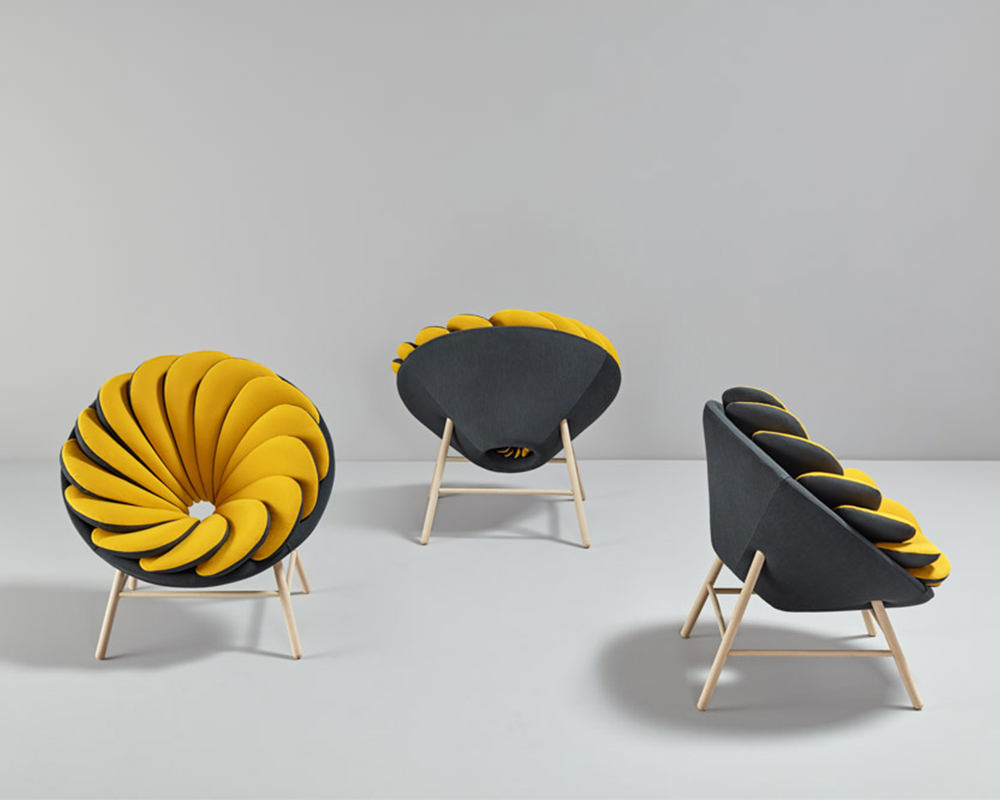 Le fauteuil Quetzal par Marc Venot