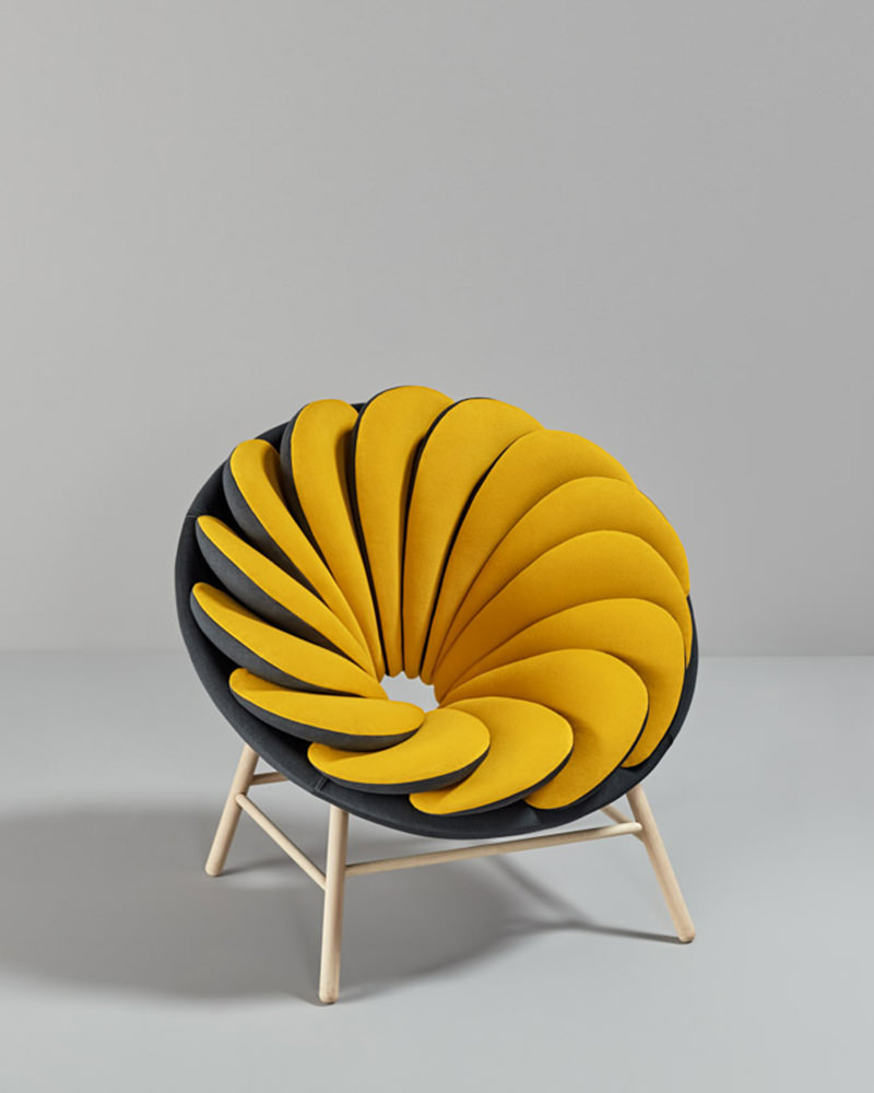 Le fauteuil Quetzal par Marc Venot