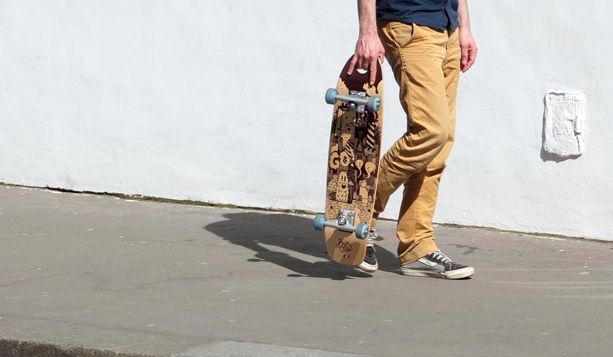 Crowdfunding : Baise-en-ville Skateboards par Laurent Pierre