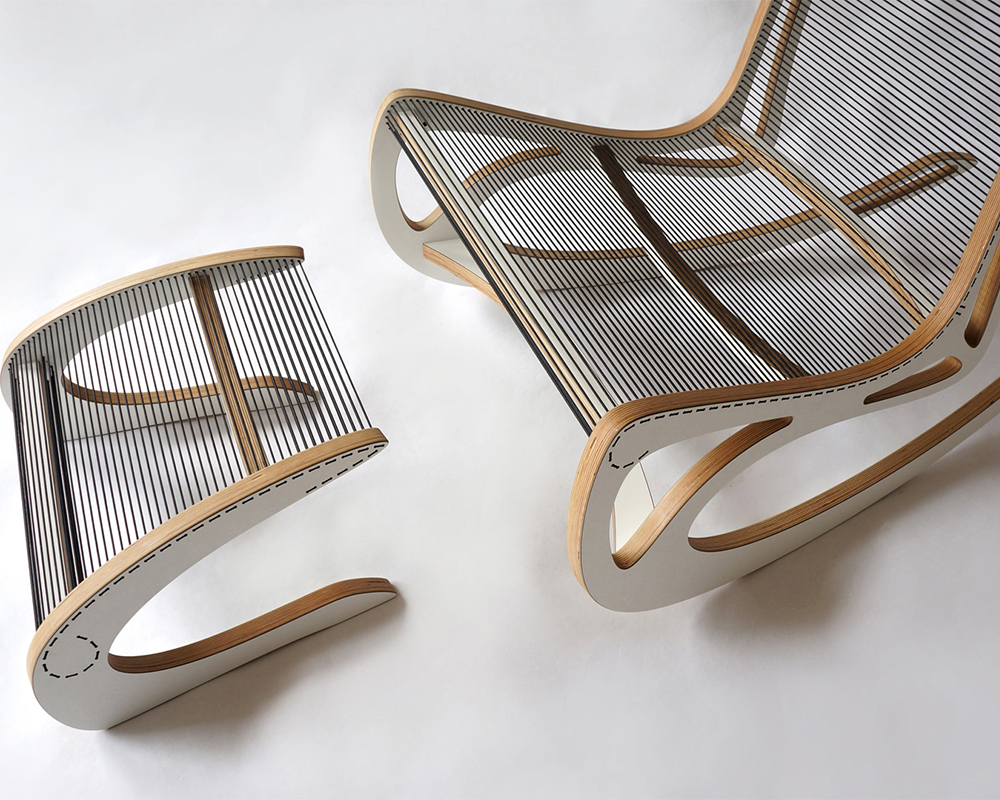 Qvist Rocking Chair par Peter Qvist 