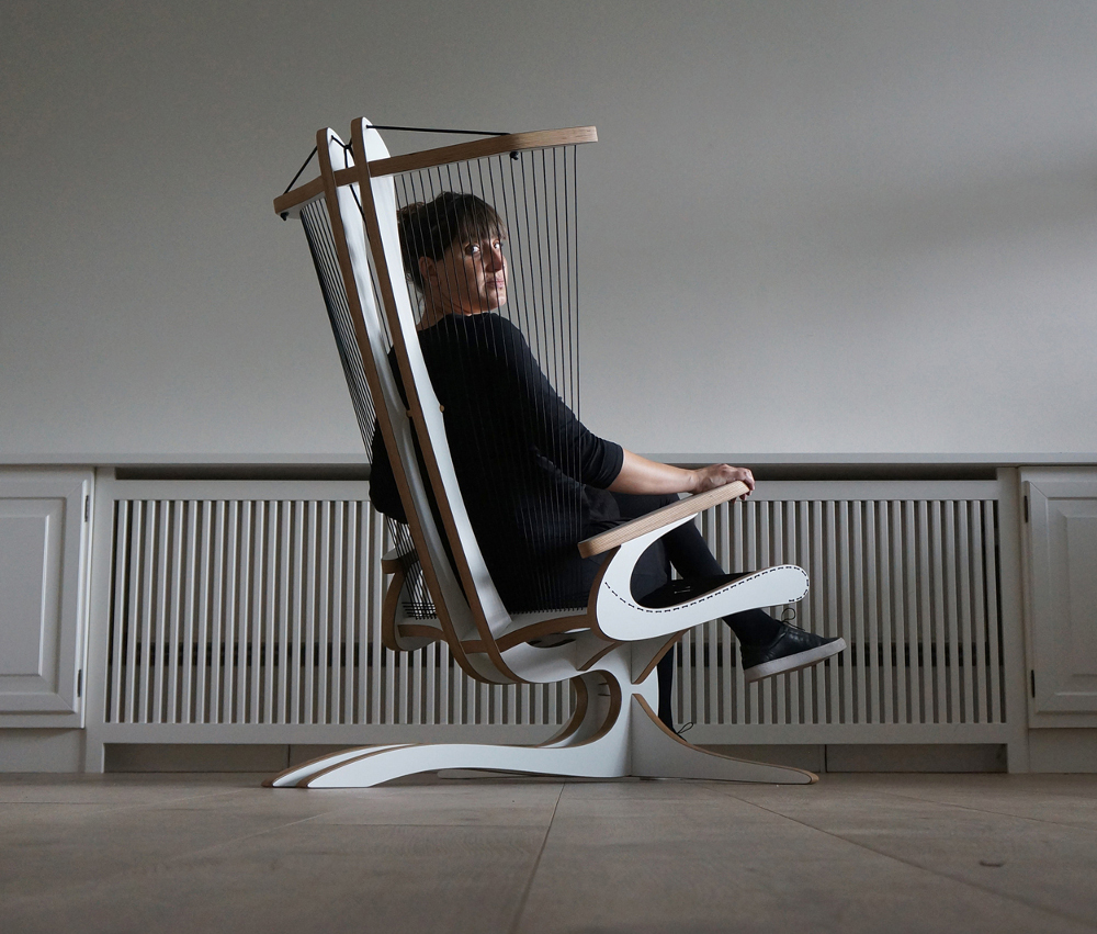 Hippokamp Lounge Chair par Peter Qvist