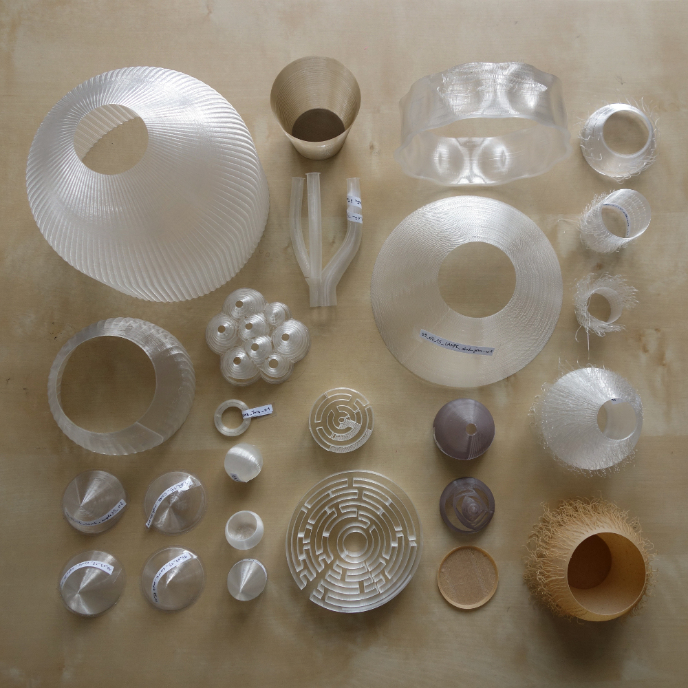 POILU vases imprimés en 3D par Bold Design