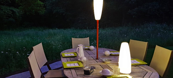 CONCOURS : lampadaire extérieur LED ultra-nomade PARANOCTA à GAGNER