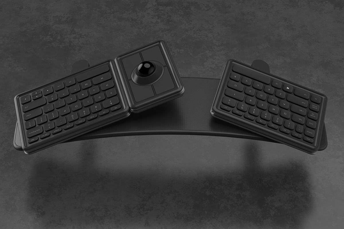 Un clavier ergonomique et réglable pensé par Anton Ruckman