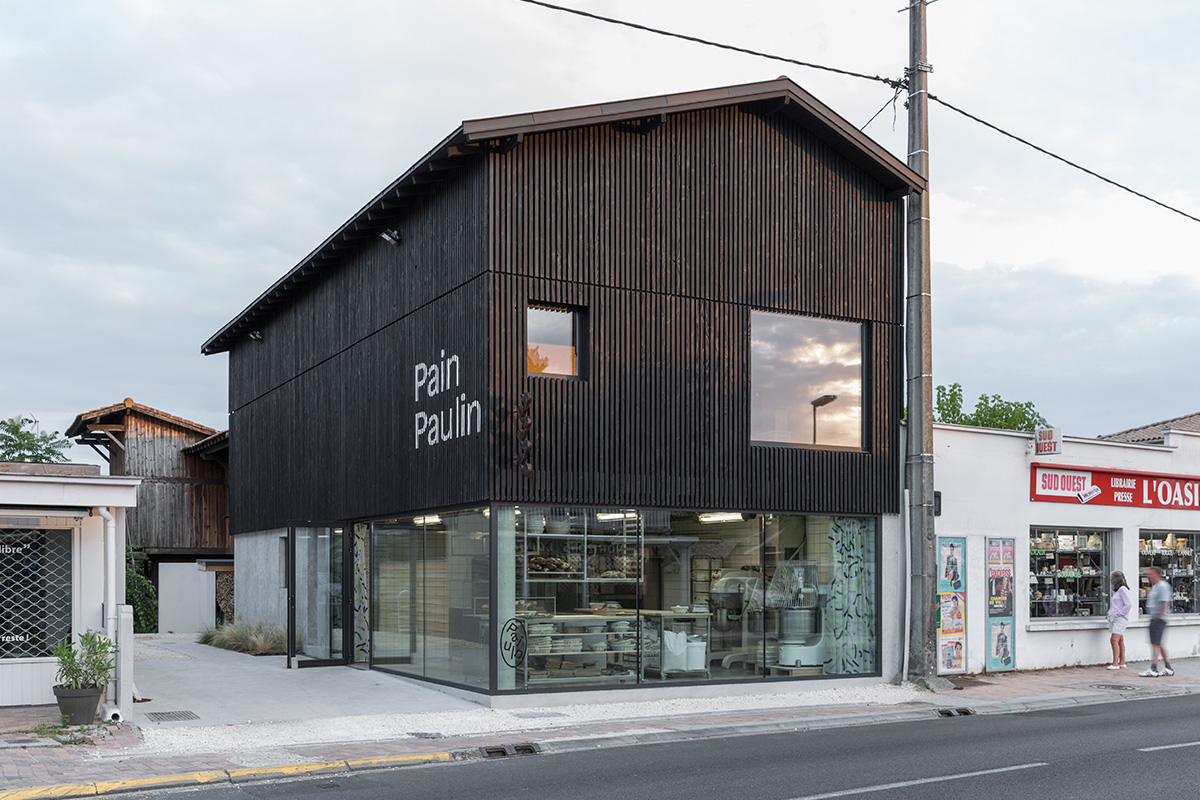 Le concept boulangerie & logements Pain Paulin par le studio ciguë