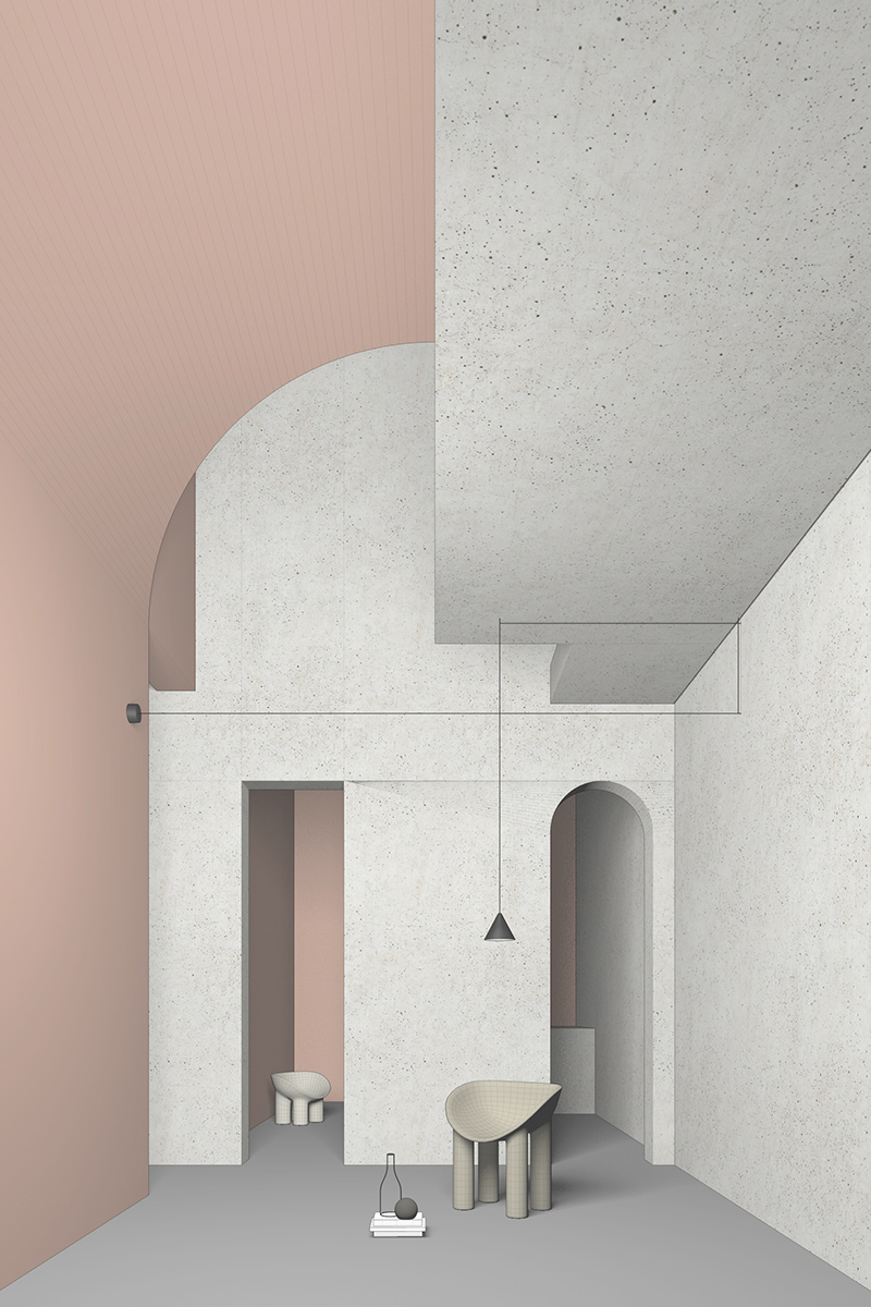 Concrete evolution - Pink obsession le projet thématique de réalisations 3D de NotooSTUDIO