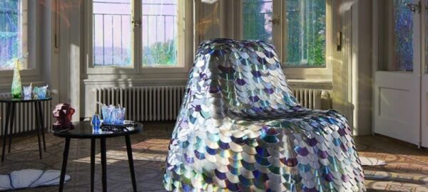 Compact Disc chair, la chaise aux mille reflets par Boris Dennler