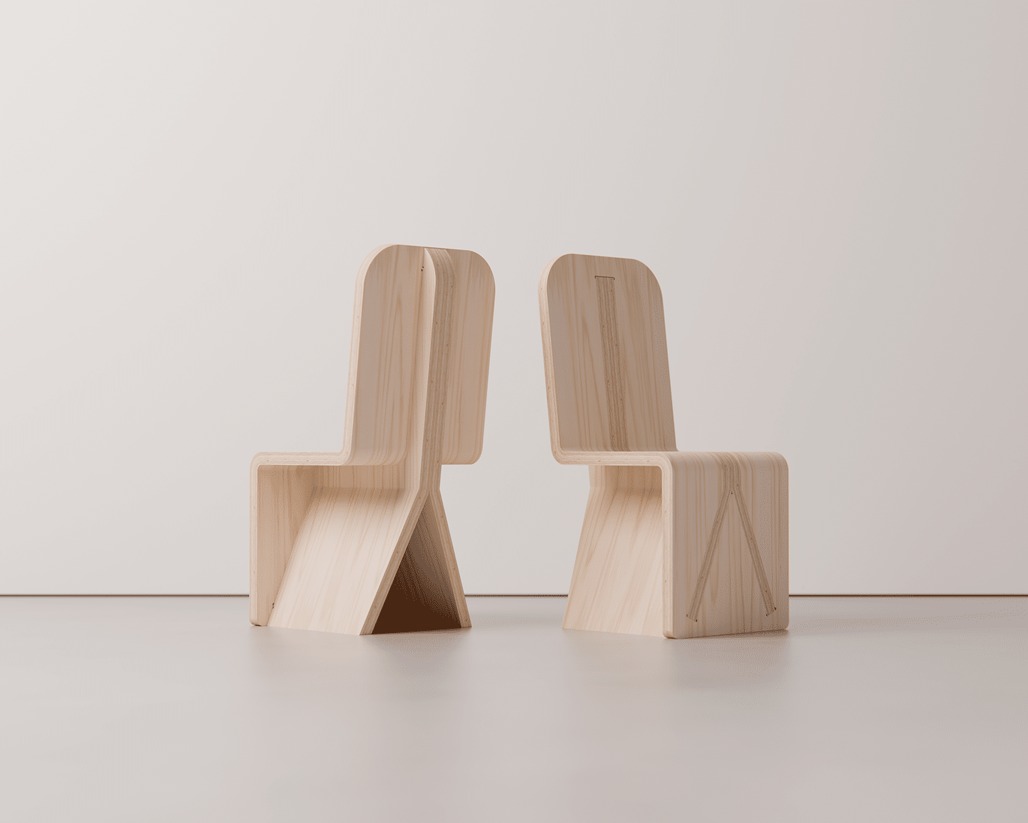 Slot Chair imaginé par Liam de la Bedoyere