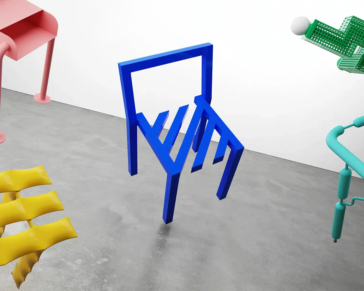 .ZIP Chair par Mati Sipiora : la chaise illusion d’optique