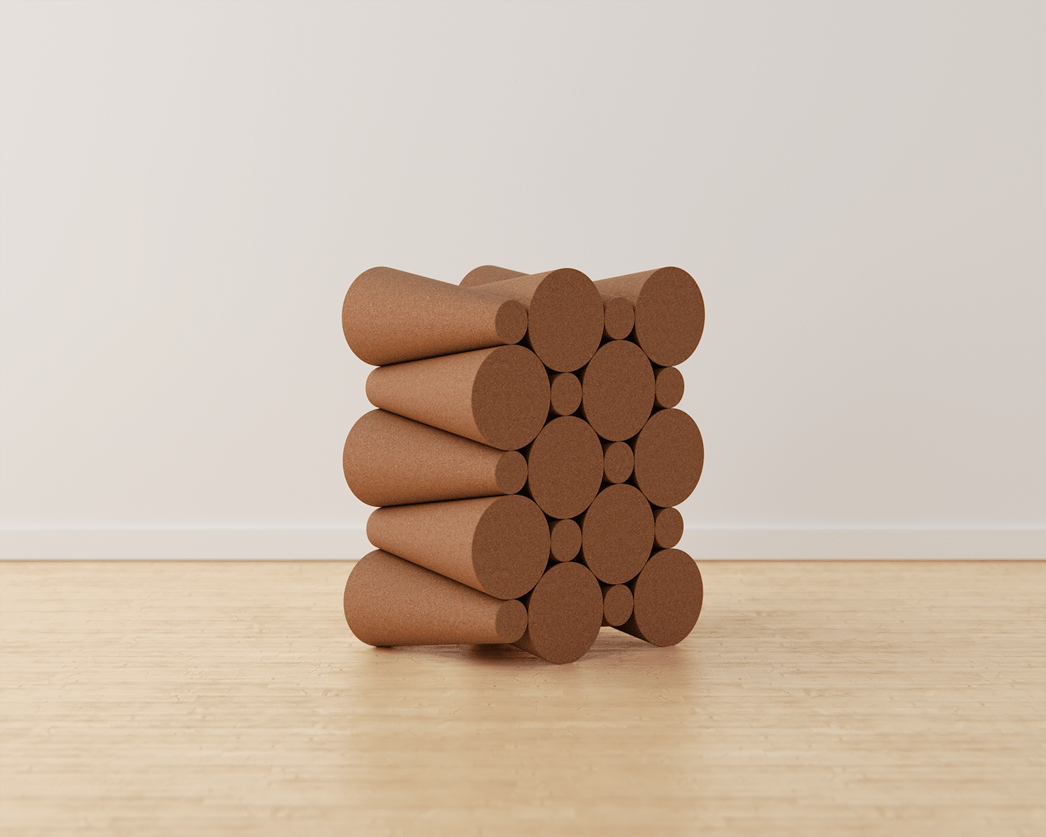 Table basse Polka par Liam de la Bedoyere : Quand fonctionnalité rime avec poésie visuelle