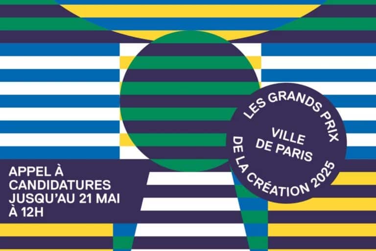 Grands Prix de la Création de la Ville de Paris 2025 : l’appel à candidatures