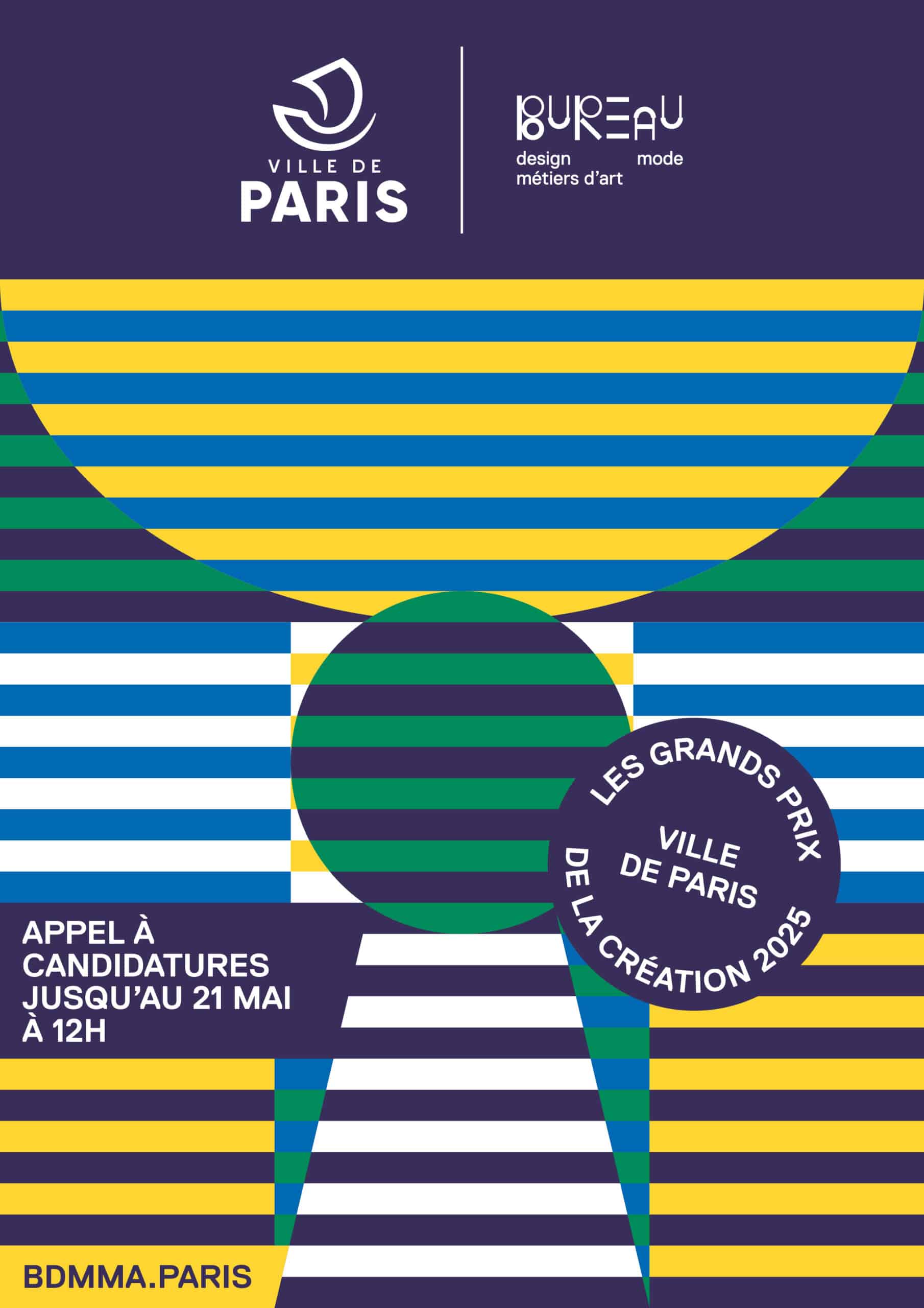 Grands Prix de la Création de la Ville de Paris 2025 : l’appel à candidatures