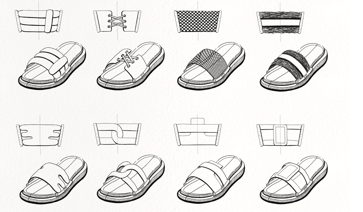 Swapz : projet de sandale modulaire