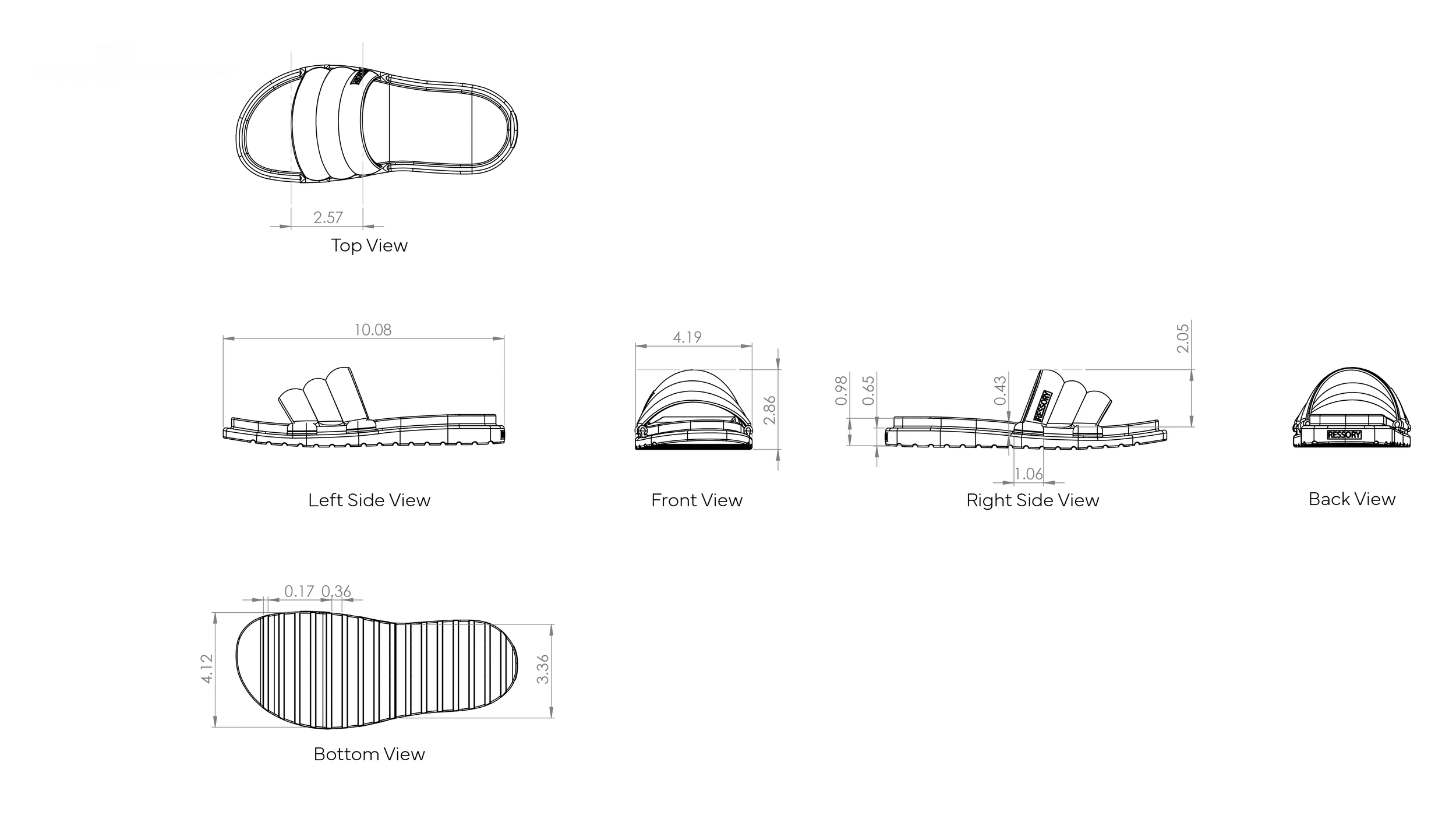 Swapz : projet de sandale modulaire
