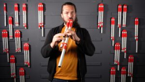 Modular Flute par Nicolas Bras : une flûte 20-en-1 en crowdfunding