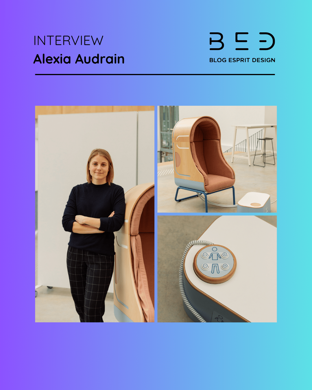 Rencontre : Alexia Audrain, le design pour lutter contre le handicap