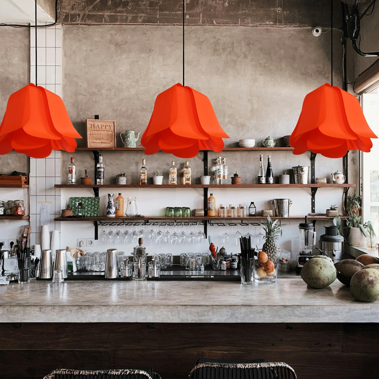 La lampe Tulipe d’Eva Leroi : la poésie du déchet industriel revalorisé