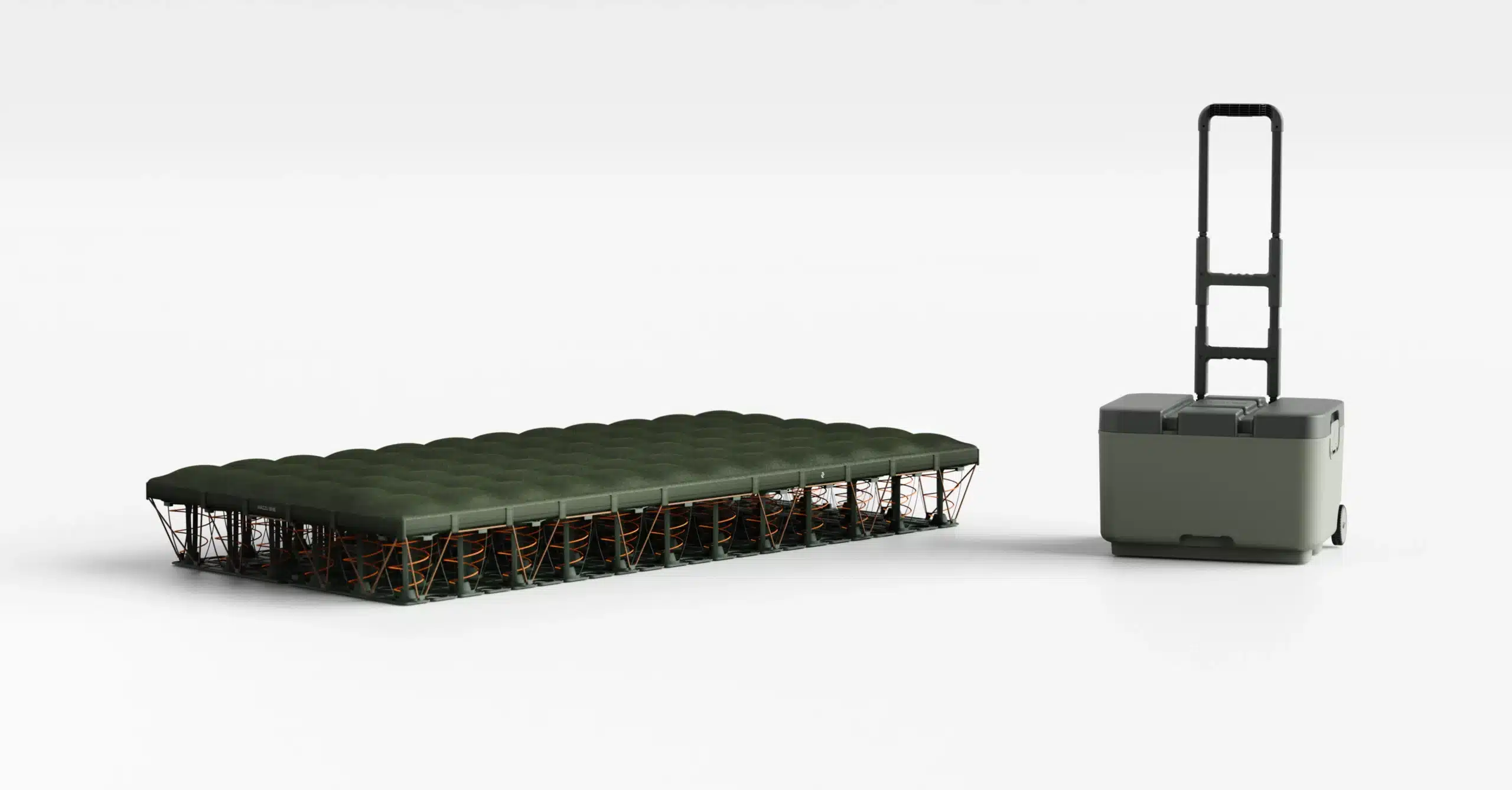 Mazzu Camping Mattress par LAYER : le camping du futur ?