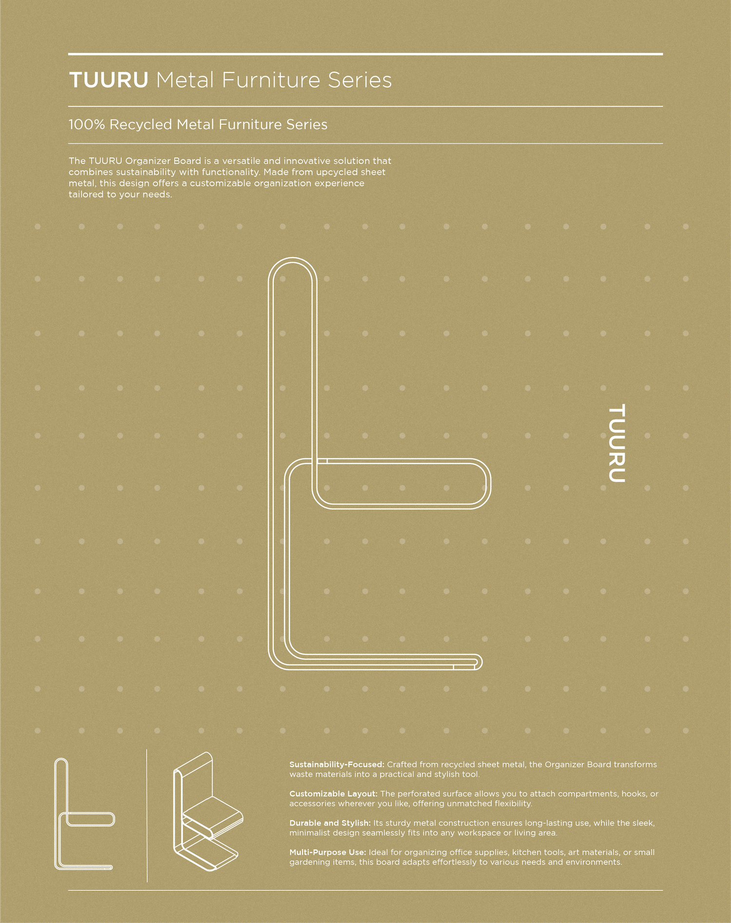 Gokce Nafak : quand le métal recyclé devient langage, avec la série Monora Gokce Nafak : quand le métal recyclé devient langage, avec la série Monora